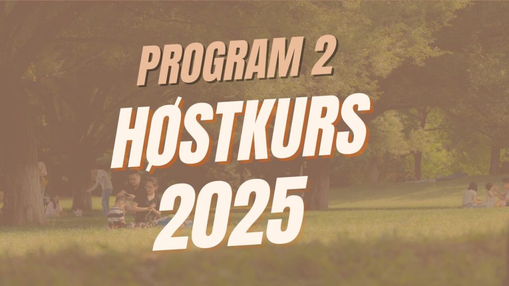 Program 2 | Høstkurs 2025 | Tyrkisk
