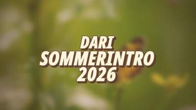 Sommerintro 2026 | Dari