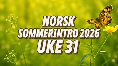 Sommerintro 2026 | Norsk | Uke 31