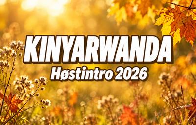 Høstintro 2026 | Kinyarwanda