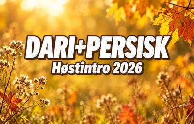 Høstintro 2026 | Dari / Persisk