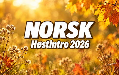 Høstintro 2026 | Norsk